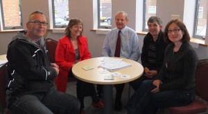 Ian Swales MP and members of East Cleveland WDM