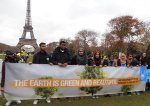 Climate change action Paris 2015