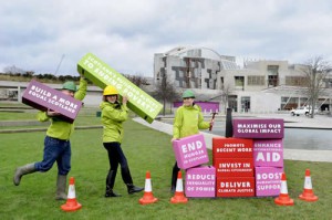 Oxfam holyrood election picture