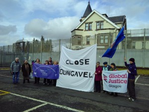 Dungavel solidarity gathering 11-03-18 - small