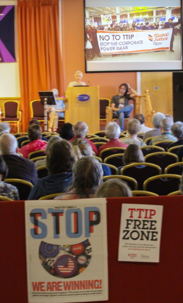 Stop TTIP campaigning