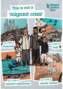 Not a migrant leaflet