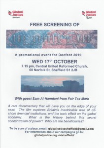 Film screening of: The Spiders Web. Wed 17th October 2018, Sheffield